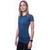 1025520 sensor merino air damske triko kr rukav tm modra