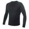 SENSOR MERINO AIR pánské triko dl.rukáv černá