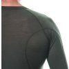 SENSOR MERINO AIR pánské triko dl.rukáv olive green 5