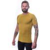 SENSOR MERINO AIR pánské triko kr.rukáv mustard2