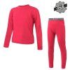 SENSOR MERINO AIR SET dětský triko dl.rukáv + spodky magenta