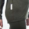 SENSOR MERINO AIR SET dětský triko dl.rukáv + spodky olive green5