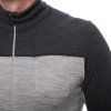 SENSOR MERINO BOLD pánské triko dl.rukáv zip cool gray anthracite5