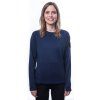 SENSOR MERINO UPPER traveller dámská mikina deep blue 3