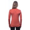 SENSOR MERINO ACTIVE TRIGLAV dámské triko dl.rukáv terracotta4