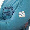 SENSOR MERINO UPPER OUTDOORS pánská mikina klokanka mint blue5