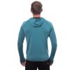 SENSOR MERINO UPPER OUTDOORS pánská mikina klokanka mint blue4