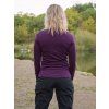 husky damska merino mikina aron zip l pink3