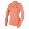 Husky Dámská merino mikina Aron Zip L light orange