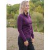 husky damska merino mikina aron zip l pink2