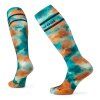 Smartwool W SKI FULL CUSHION TIE DYE PRINT OTC cascade green