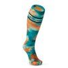 1031919 1 smartwool w ski full cushion tie dye print otc cascade green