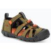 keen seacamp ii cnx children dark olive gold flame
