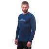 sensor merino air pt explore panske triko dl rukav tm modra2