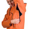 Northfinder DELORIS light orange BU 6181OR 182 dámská outdoorová výkonná nepromokavá bunda7