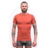 SENSOR MERINO ACTIVE pánské triko kr.rukáv terracotta2