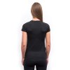 SENSOR MERINO AIR BLOOM dámské triko kr.rukáv černá3