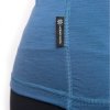 SENSOR MERINO AIR dámské triko dl.rukáv riviera blue5