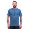 SENSOR MERINO AIR EARTH pánské triko kr.rukáv riviera blue2