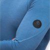 SENSOR MERINO AIR pánské triko dl.rukáv riviera blue4