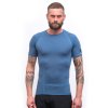 SENSOR MERINO AIR pánské triko kr.rukáv riviera blue2