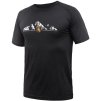 SENSOR MERINO AIR RJ EVEREST pánské triko kr.rukáv černá
