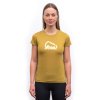 SENSOR MERINO AIR SUMMIT dámské triko kr.rukáv mustard2