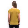 SENSOR MERINO AIR traveller dámské triko kr.rukáv mustard3