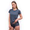 SENSOR MERINO LITE dámské triko kr.rukáv mottled blue3