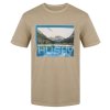 Husky Pánske bavlnené tričko Tee Lake M beige (Veľkosť L)