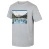 Husky Pánske bavlnené tričko Tee Lake M light grey (Veľkosť L)