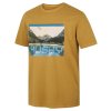 Husky Pánske bavlnené tričko Tee Lake M mustard (Veľkosť L)