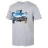 Husky Pánske bavlnené tričko Tee Skyline M light grey (Veľkosť L)