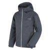 Husky Detská hardshell bunda Nelory K dark grey (Veľkosť 122)
