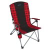 Husky Kreslo Mossy black/red (Veľkosť OneSize)