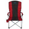 Husky Kreslo Mossy black/red (Veľkosť OneSize)