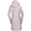 Northfinder Dámský turistické zateplený kabát MITZI creamwhite2