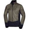 northfinder panska hybridni mikina giuliano black dark green