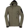 Northfinder Pánská outdoorová softshellová bunda s odnímatelnou kapucí GIULIO olive