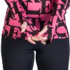 Northfinder Dámský lyžařský technický svetr LORIE pink print8