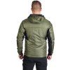 Northfinder Pánská outdoorová hybridní bunda Primaloft® FERDINANDO black dark green5