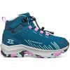 garmont 9 81 kids pulse trek wp corsair blue moonlite pink