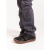 Unuo, Dětské kožené barefoot boty, Černá (Velikost 27)