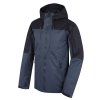 Husky Pánska hardshell bunda Nickin M anthracite/black (Veľkosť L)