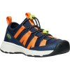 keen motozoa sneaker children naval academy bright marigold