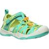 keen moxie sandal children bright aqua bright marigold