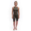 sensor infinity eco damsky crop top olive green5