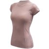 sensor merino air damske triko kr rukav dusty pink