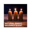 1125465 5 uco 12 hour beeswax candles 10 ks