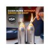 1125465 11 uco 12 hour beeswax candles 10 ks